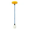 Suspension Luminaire Jaune Et Bleu