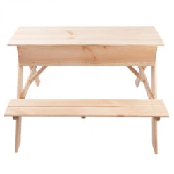 ESSCHERT DESIGN Table Pique Nique Enfant Bac à Sable