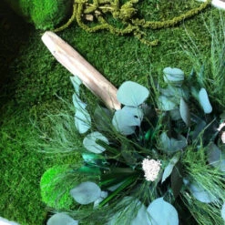 Tableau Végétal Mural Stabilisé 100cm B -Jardin Et Extérieur tableau vegetal mural stabilise 100cm b 5