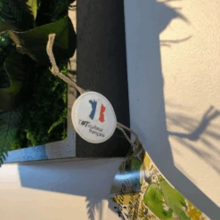 Tableau Végétal Mural Stabilisé 35cm Noir -Jardin Et Extérieur tableau vegetal mural stabilise 35cm noir 5