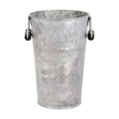 ESSCHERT DESIGN Vase En Zinc Patiné De 21 Cm De Hauteur